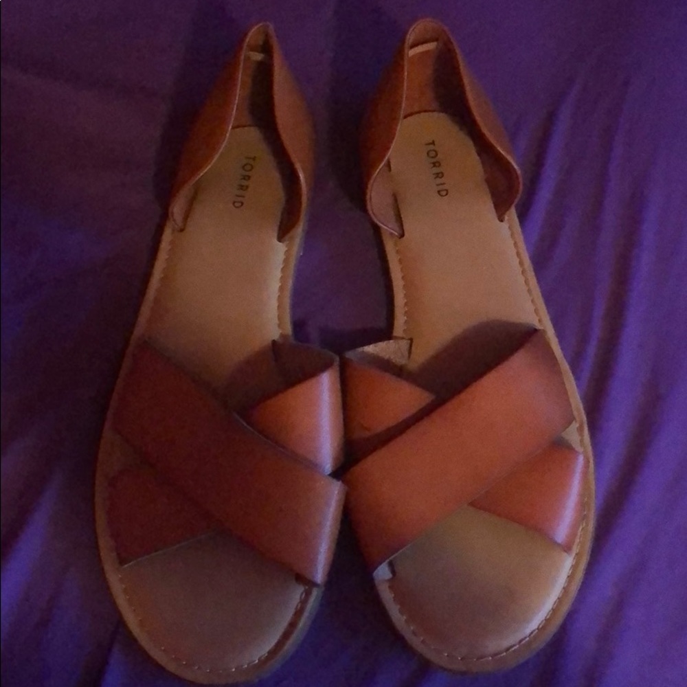 Torrid Brown Sandals